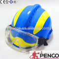 Blue rescue helmet anti-fire helmet
